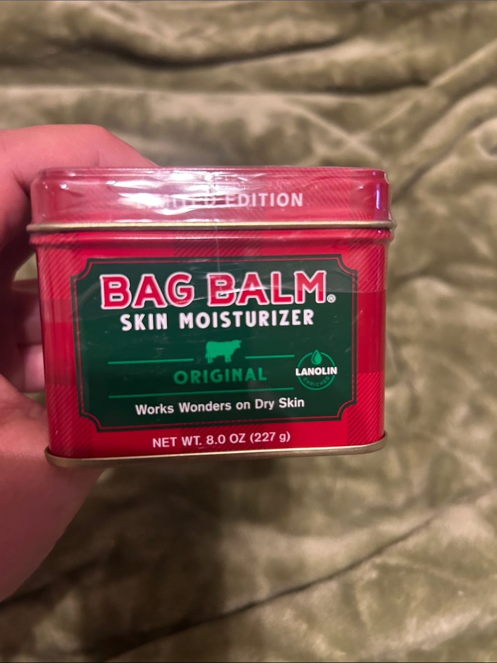 Bag Balm Original Skin Moisturizer 8oz- Red